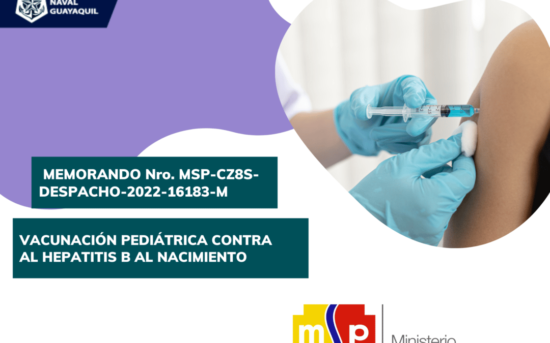 INDICACIÓN DE VACUNACIÓN PEDIÁTRICA CONTRA LA HEPATITIS B